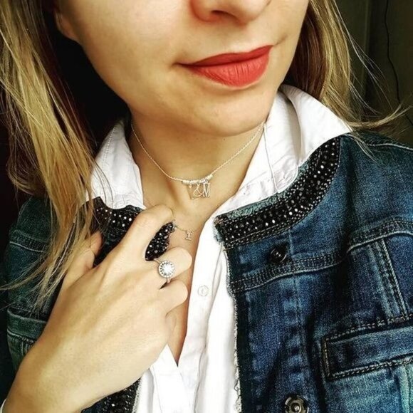 Stella & Dot Elina CZ Halo Engagement Wedding Ring - Size 8 - Picture 4 of 7